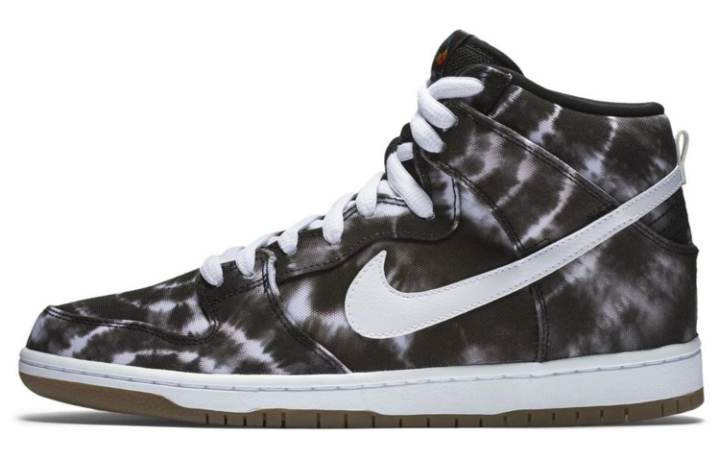 Nike Nike Sb Dunk High Tie Dye Black