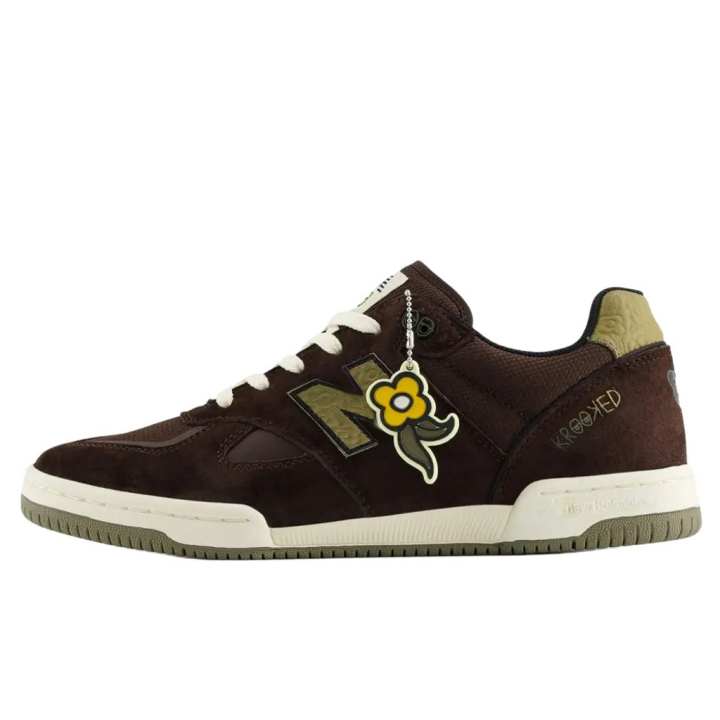 New Balance Numeric 600 Tom Knox x Krooked x Numeric 600 New Balance 'Chocolate Olive'