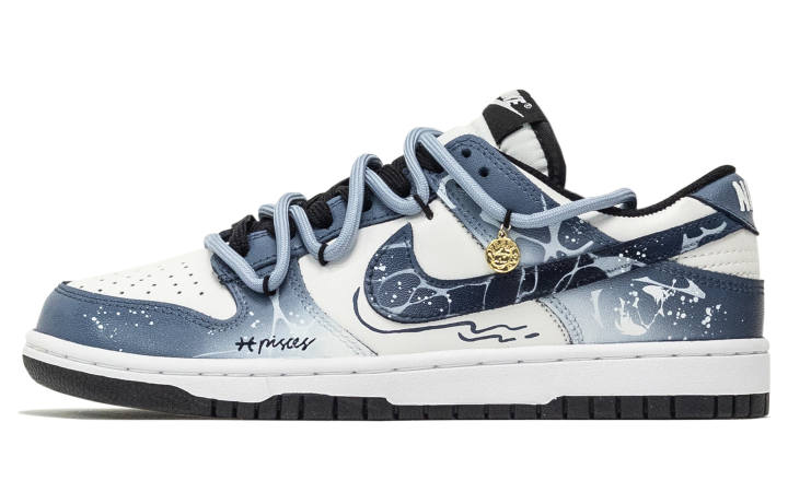 Nike Nike Dunk Li Ba, Double Fish Poseidon Height Increasing Height Increasing Low top Skateboard Shoes Unisex