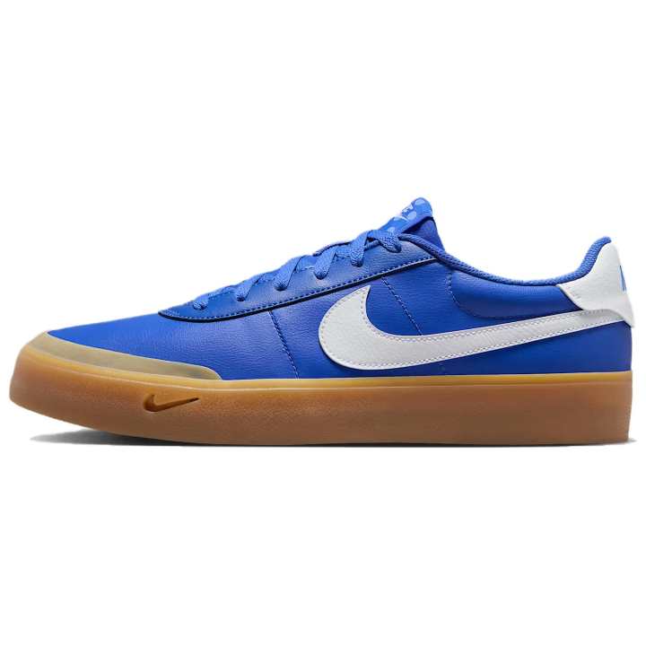 Nike Nike Court Shot Abrasion Resistant Breathable Abrasion Resistant Breathable Low top Skateboard Shoes Men's Blue