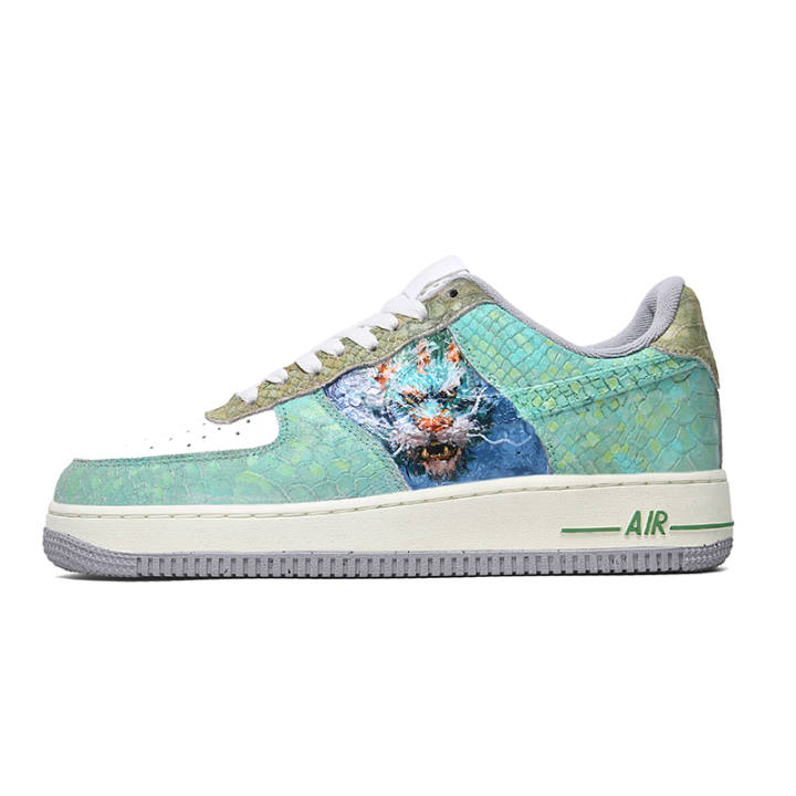 Nike Nike Air Force 1 Skateboard Shoes Unisex Low Top Blue