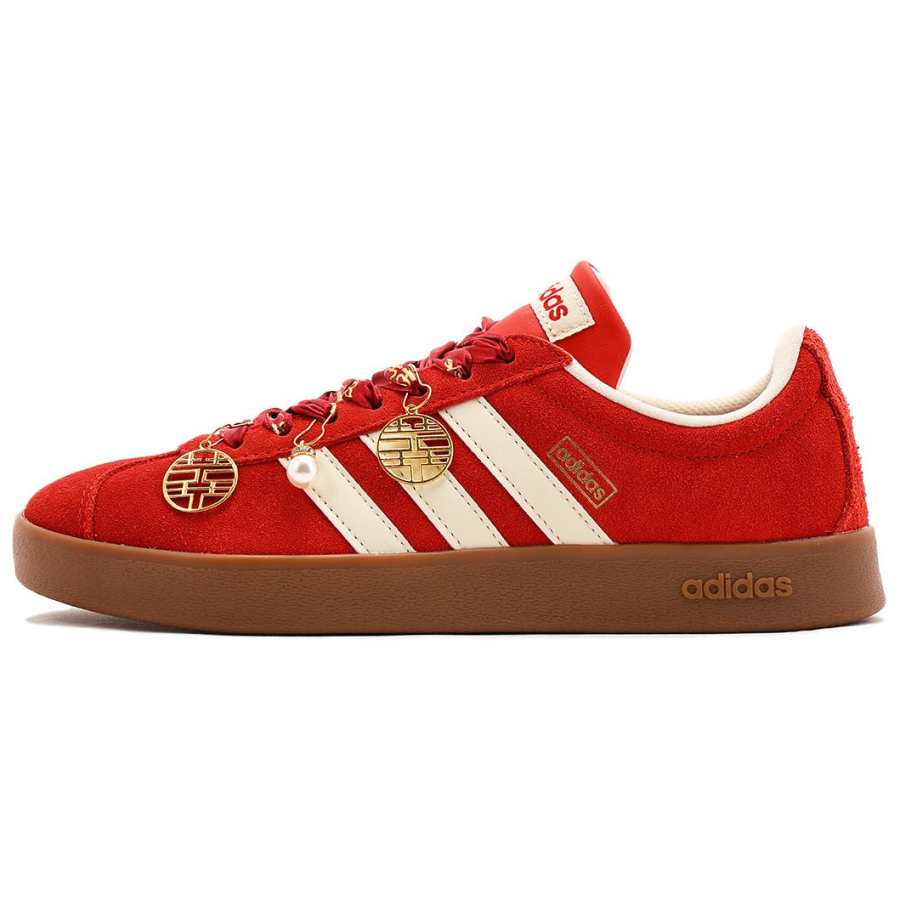 Adidas Adidas Vl Court Classic Wear resistant And Lightweight Low top Skateboard Shoes Unisex