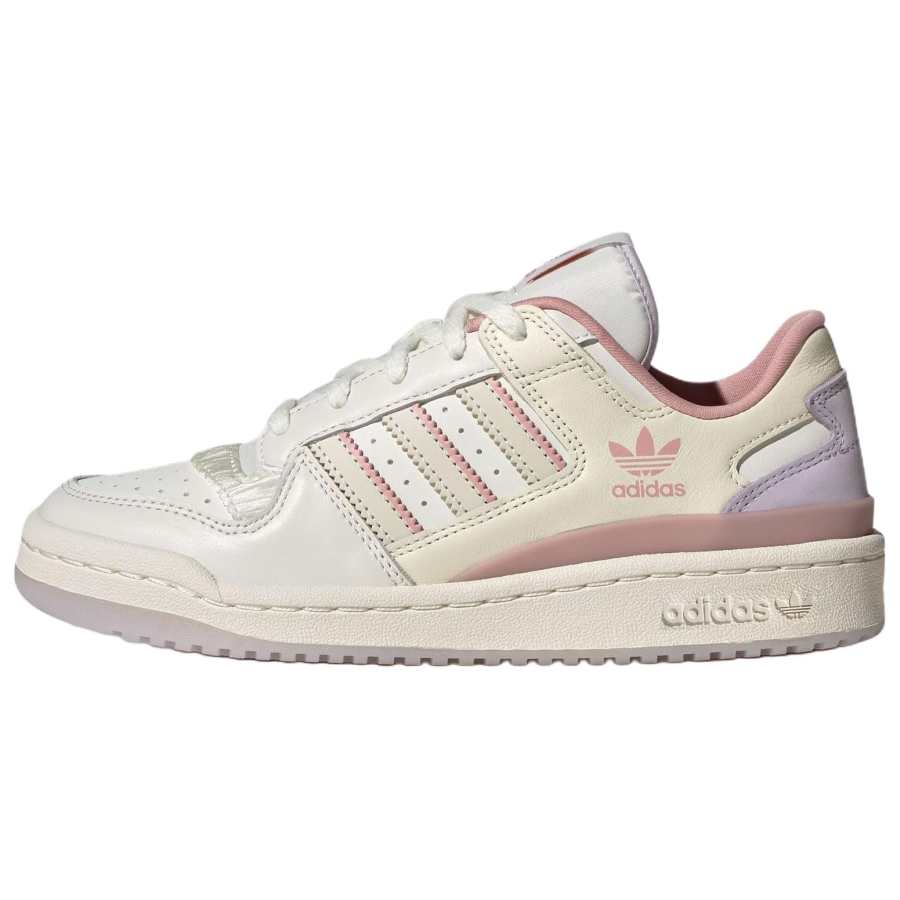 Adidas Originals FORUM Abrasion Resistant Low top Skateboard Shoes Women's White