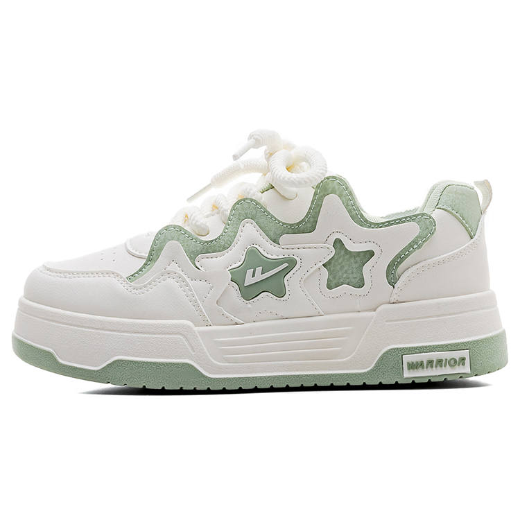 WARRIOR Slip Resistant Abrasion Resistant Slip Resistant Abrasion Resistant Low top Skateboard Shoes Women's