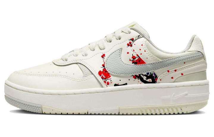 Nike Nike Gamma Force Skateboard Shoes Unisex Low Top Red/White