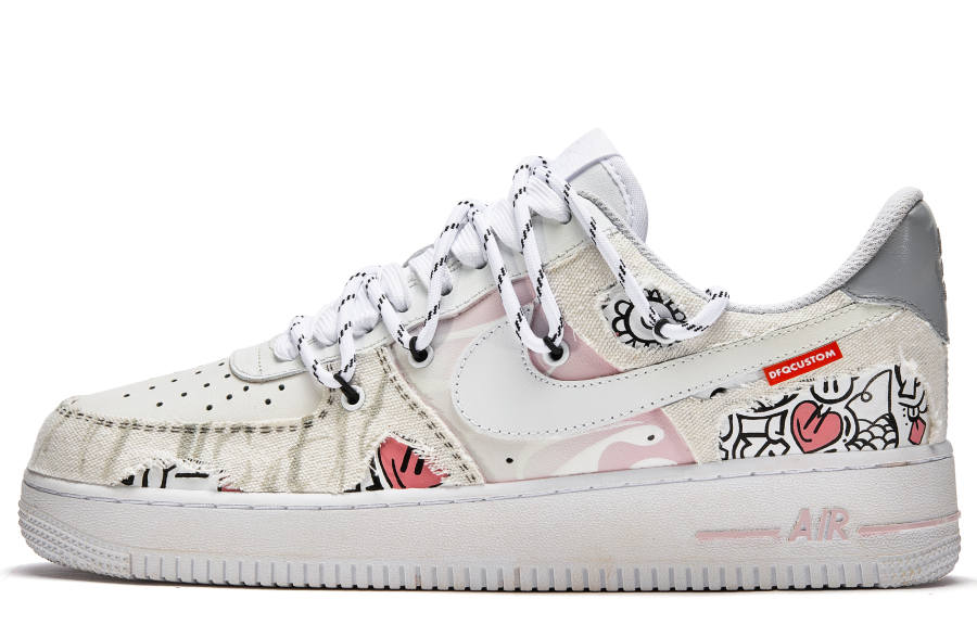 Nike Nike Air Force 1 07 Freedom Panda, Dual World Slip Resistant Abrasion Resistant Slip Resistant Abrasion Resistant