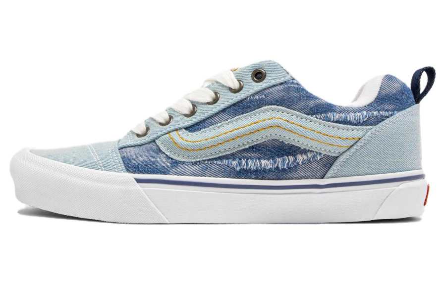 Vans Vans Knu Skool Low top Skateboard Shoes Unisex White Blue