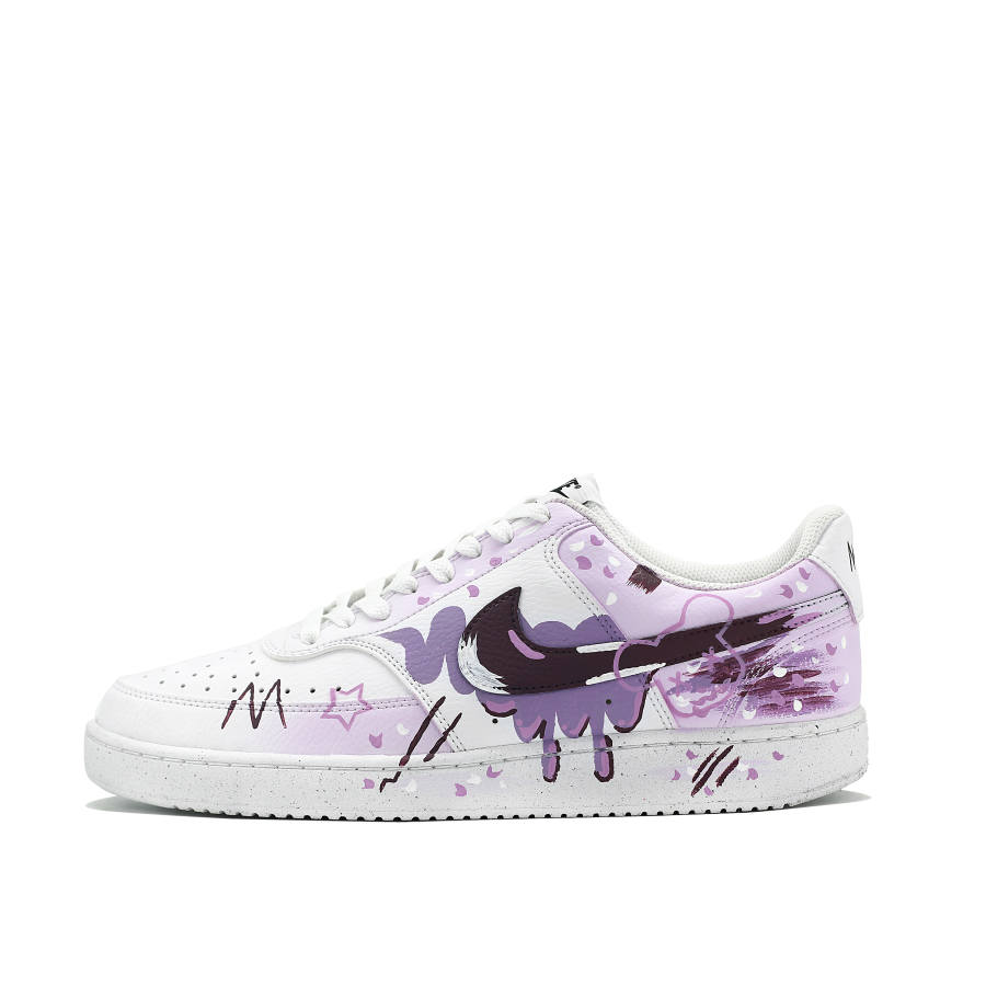 Nike Nike Court Vision 1 Elegant Purple Ambiance, Exquisite Creation Slip Resistant Abrasion Resistant Low top