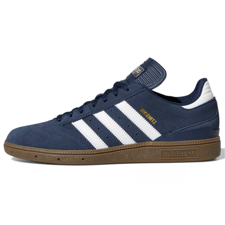Adidas Originals Busenitz Vulc Slip Resistant Slip Resistant Low top Skateboard Shoes Unisex Dark Blue