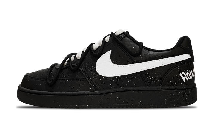 Nike Nike Court Vision Low Quick Dry Quick Dry Low top Skateboard Shoes Unisex Black White