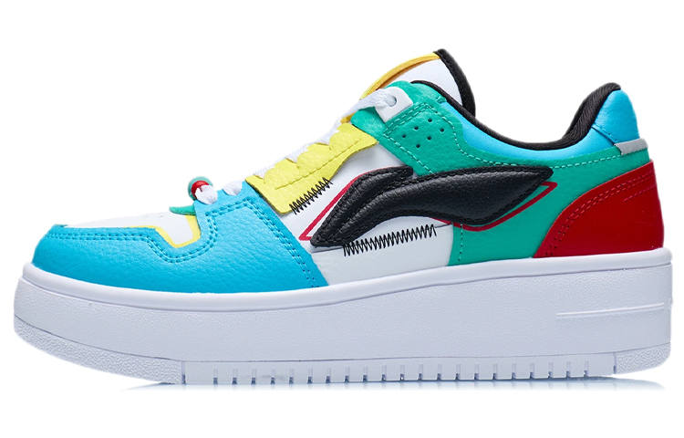Li-Ning Li Ning Tianji Leather Reflective Abrasion Resistant Breathable Abrasion Resistant Breathable Low top Skateboard Shoes