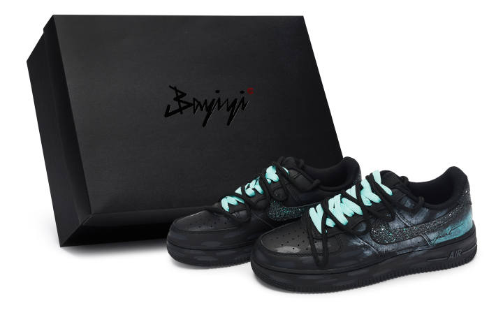 Nike Nike Air Force 1 07 811 Manufacturing, Immersed In The Starry Sea, Special Shoe Box Abrasion Resistant