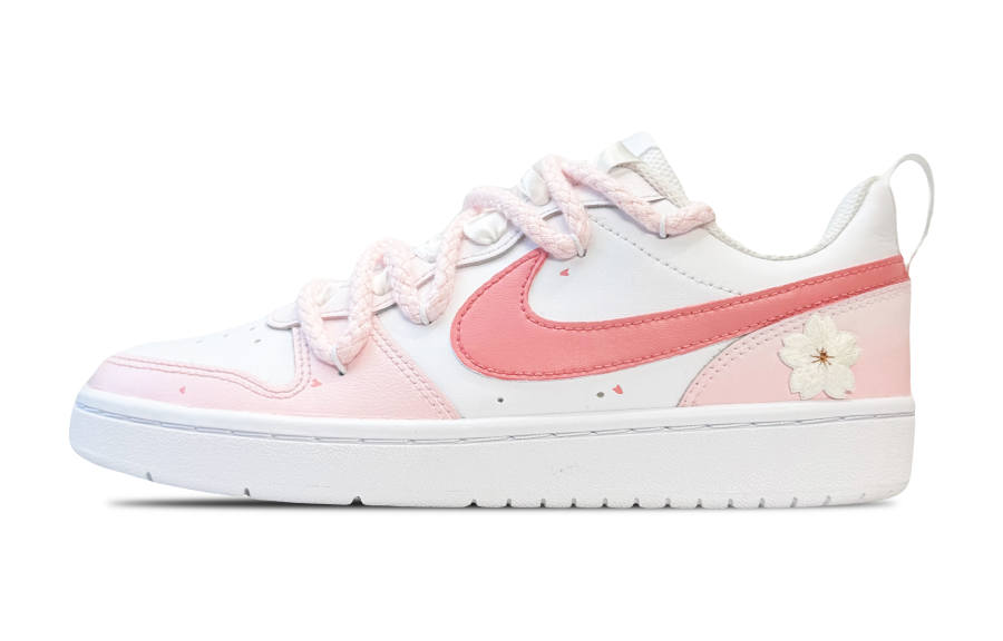 Nike Nike Court Borough Low top Skateboard Shoes GS Pink