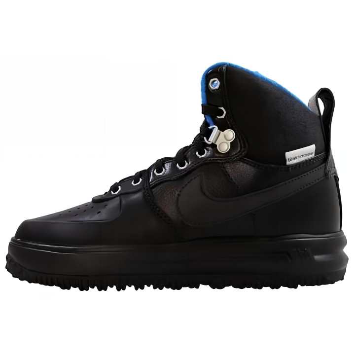 Nike Nike Lunar Force 1 Duckboot Black Metallic Silver