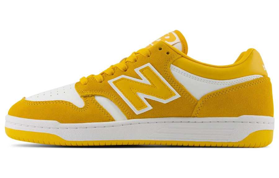 New Balance New Balance NB 480 Leather Thermal Low top Skateboard Shoes Unisex Yellow