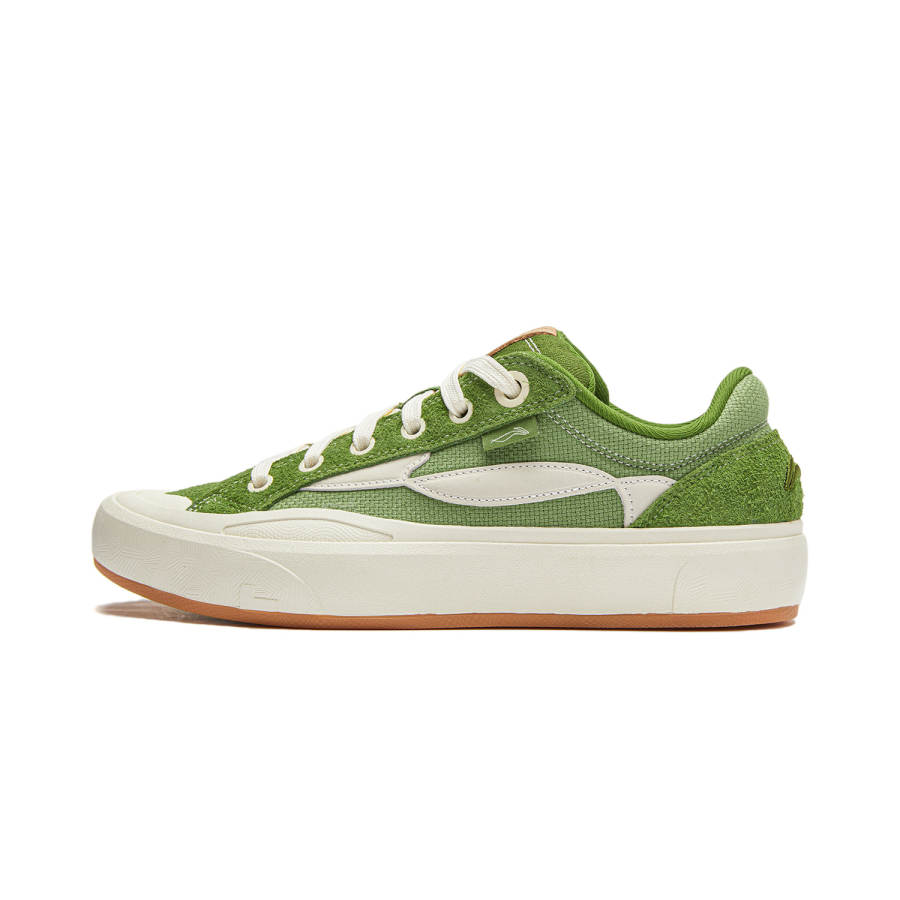 Li-Ning Li Ning Wave S70 Low top Skateboard Shoes Men's Stone Moss Green