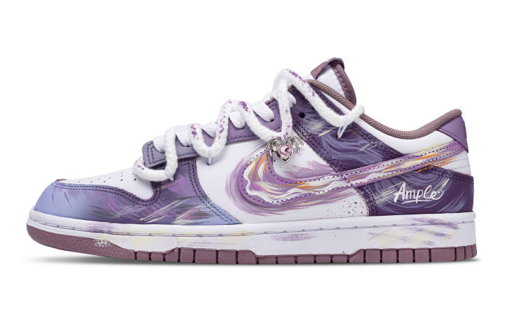 Nike Nike Dunk Dream Low top Skateboard Shoes Unisex Purple