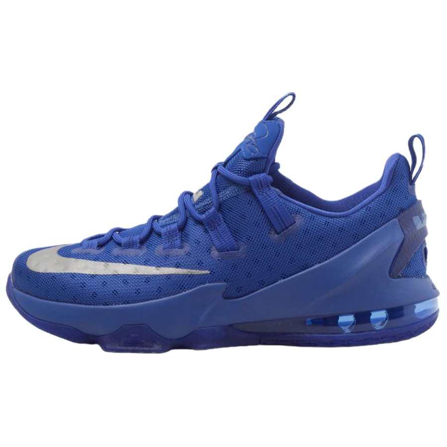 Nike Nike Lebron 13 Abrasion Resistant Abrasion Resistant Low top Basketball Shoes Men's Blue