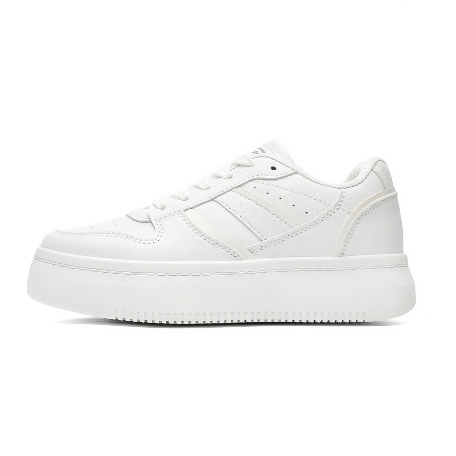 DEERWAY Low top Skateboard Shoes Women's White