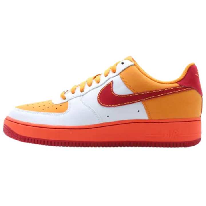 Nike Nike Air Force 1 Skateboard Shoes Men's Orange White