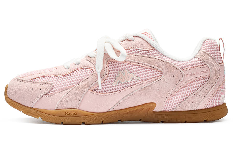 Kappa Intercity Commute Back to Back Abrasion Resistant Lightweight Low top Skateboard Shoes Women's Pink