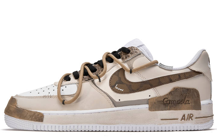 Nike Nike Air Force 1 ADCDAVINCI Custom, Flying Leaves Slip Resistant Quick Dry Abrasion Resistant Balance