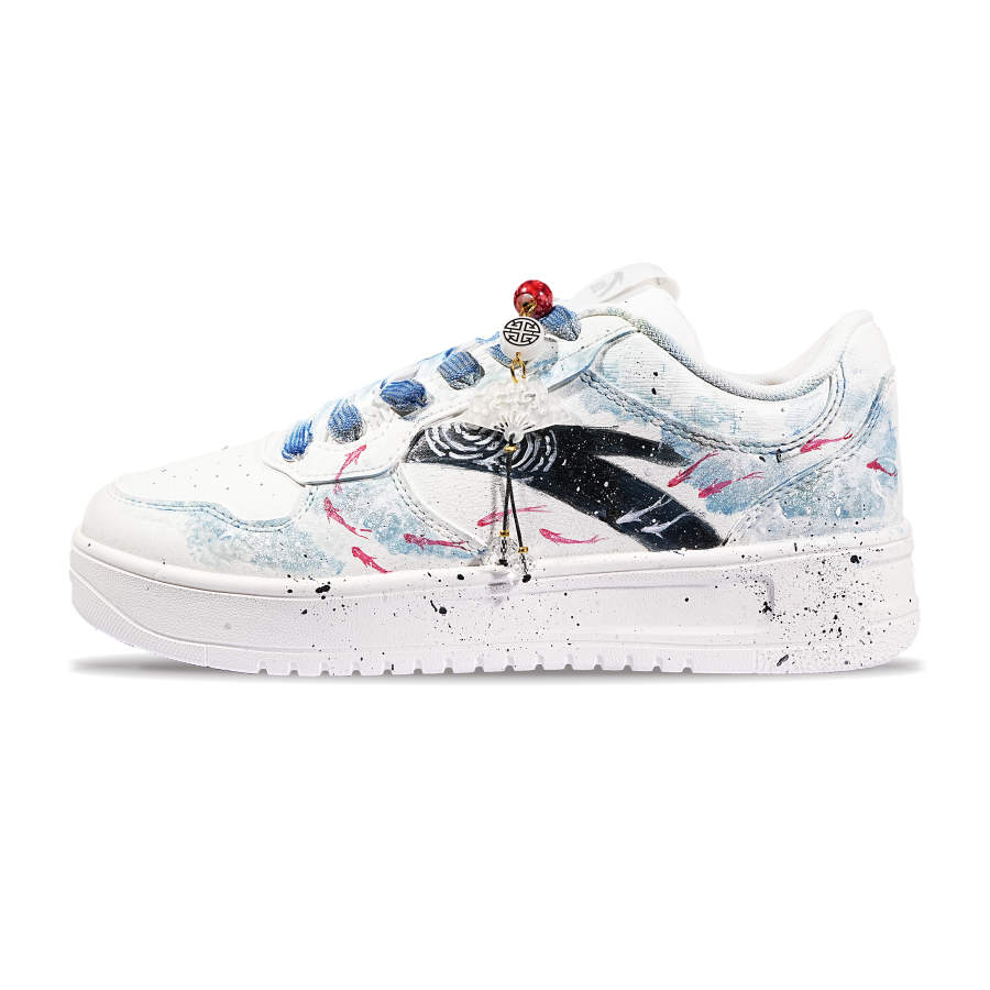 ANTA Easy Skateboard Shoes Unisex Low Top Blue