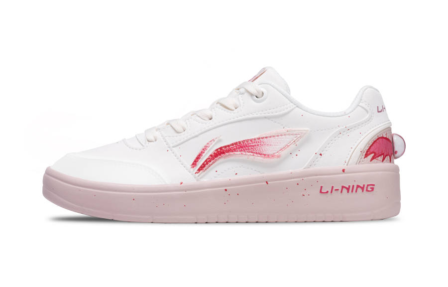 Li-Ning Li Ning Sycee V3 Slip Resistant Abrasion Resistant Low top Skateboard Shoes Women's Pink Iris Fantasy