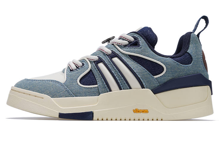 Palladium Pallaslam Skateboard Shoes Men's Low Top White/Blue
