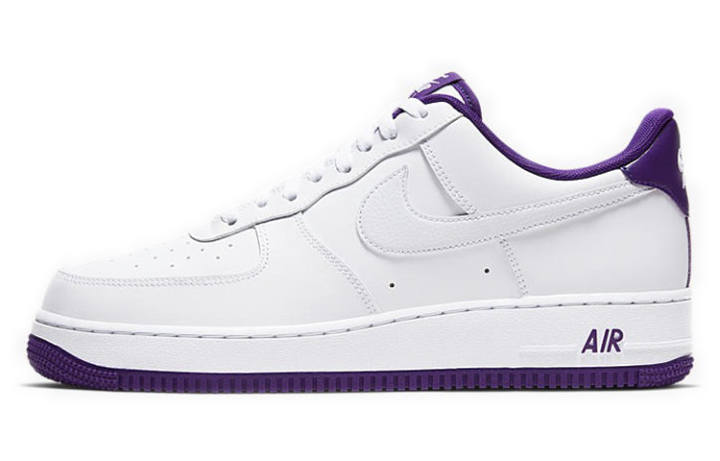 Nike Nike Air Force 1 Low '07 White Voltage Purple Men's