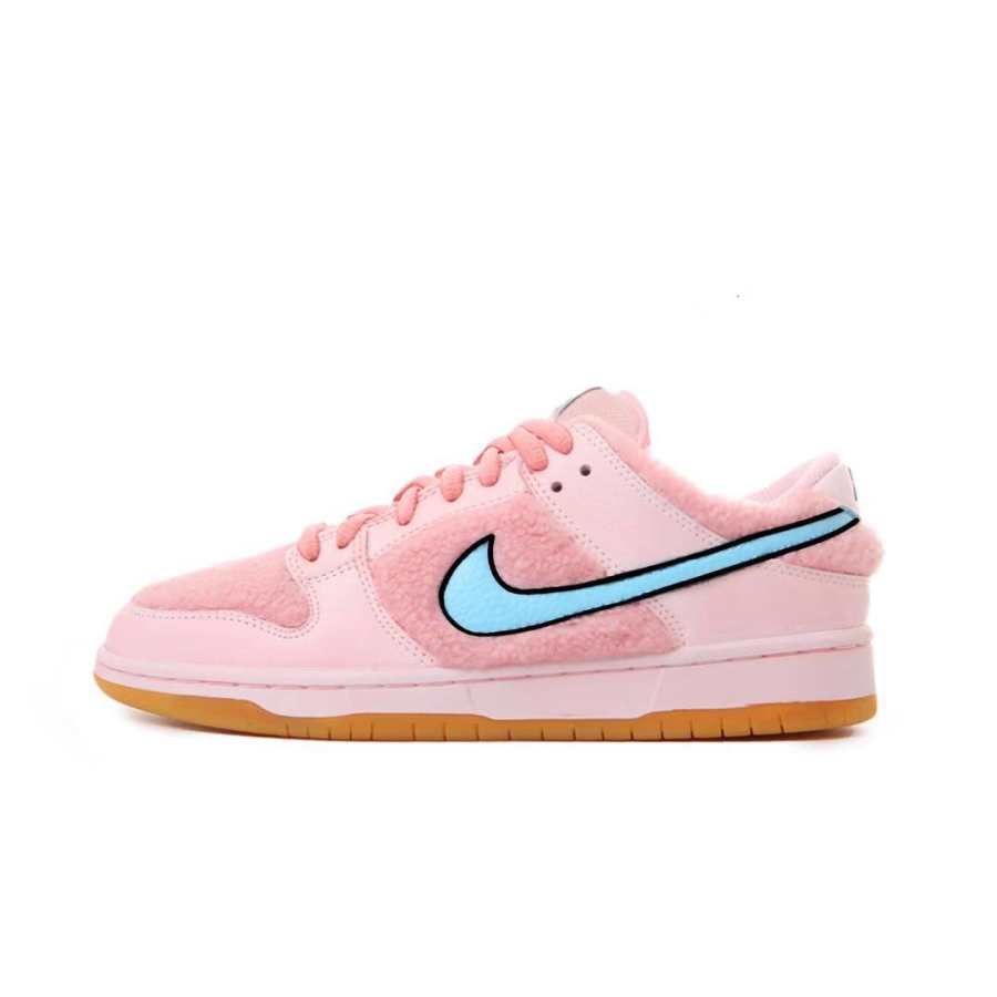 Nike Nike Dunk SB Slip Resistant Low top Skateboard Shoes Unisex Blue Pink
