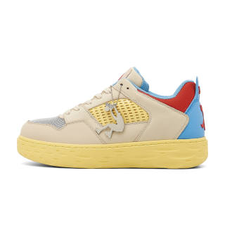 SHAQ Low top Skateboard Shoes Unisex Red Yellow Blue
