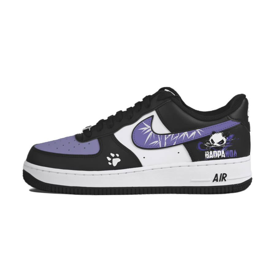 Nike Nike Air Force 1 Abrasion Resistant Low top Skateboard Shoes Unisex Black
