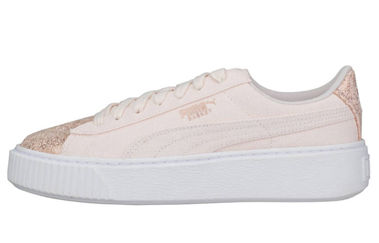 PUMA PUMA Basket Platform Rose Gold Women's