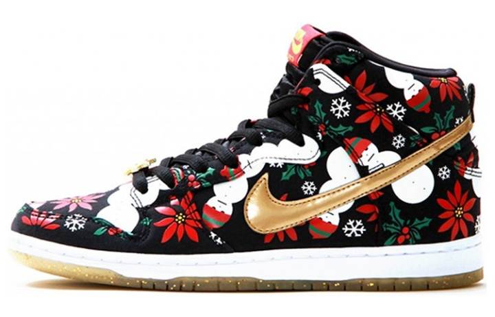 Nike Nike Sb Dunk High Concepts Ugly Christmas Sweater Black