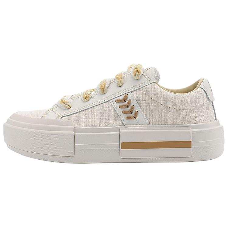 Converse CHUCK TAYLOR Slip Resistant Abrasion Resistant Low top Skateboard Shoes Unisex Beige