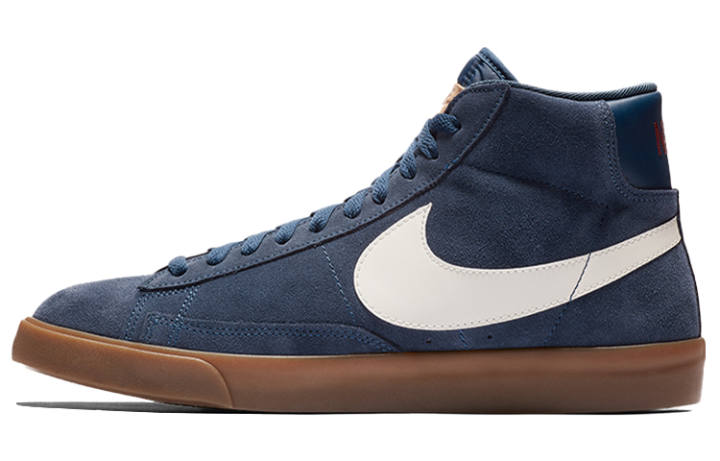 Nike Nike Blazer Mid Mid Tops Retro Navy Blue