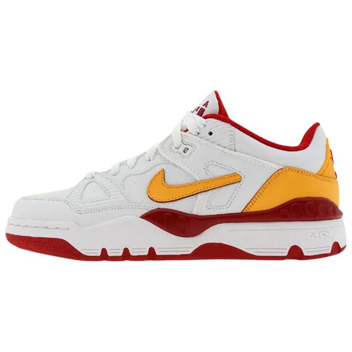 Nike Nike Air Force 3 Low top Skateboard Shoes Men's White Red
