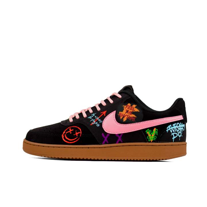 Nike Nike Court Vision 1 Synthetic Leather Thermal Low top Skateboard Shoes Men's