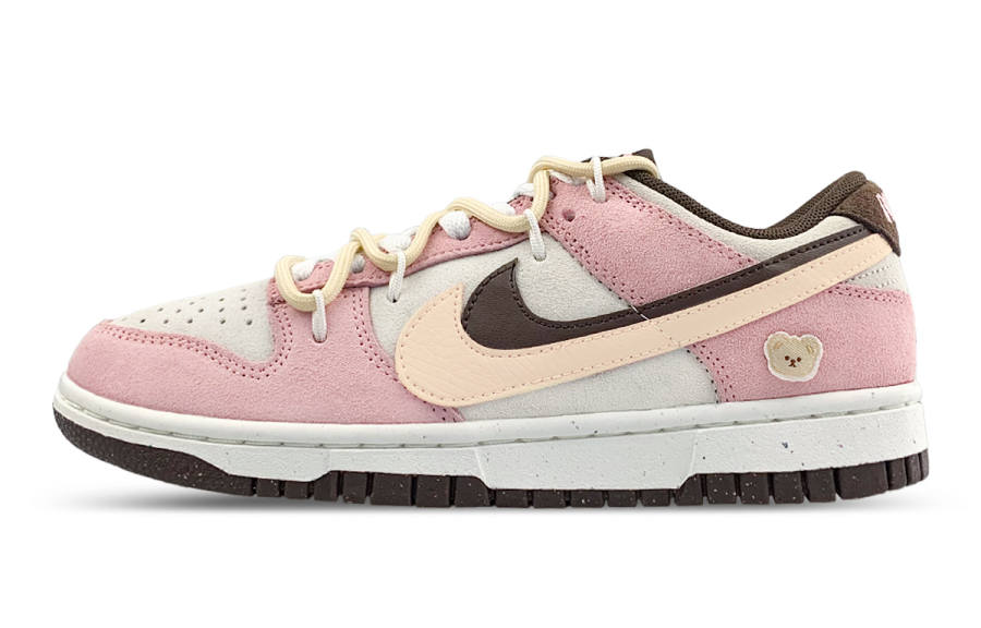 Nike Nike Double Court Slip Resistant Abrasion Resistant Low top Skateboard Shoes Women's White Pink