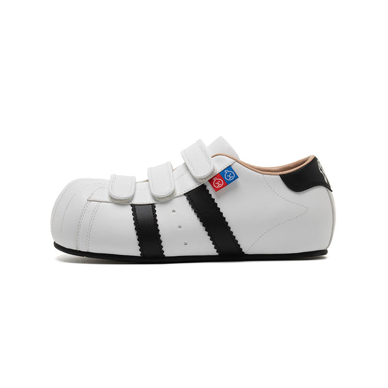 BBIMP BBIMP Lightweight Height Increasing Low top Skateboard Shoes Unisex White
