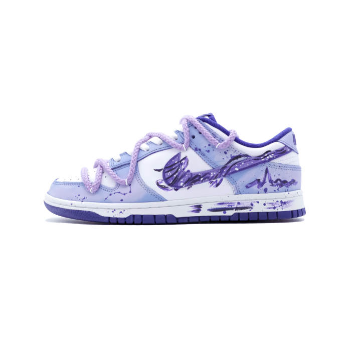 Nike Nike Dunk Slip Resistant Slip Resistant Low top Skateboard Shoes Unisex Purple