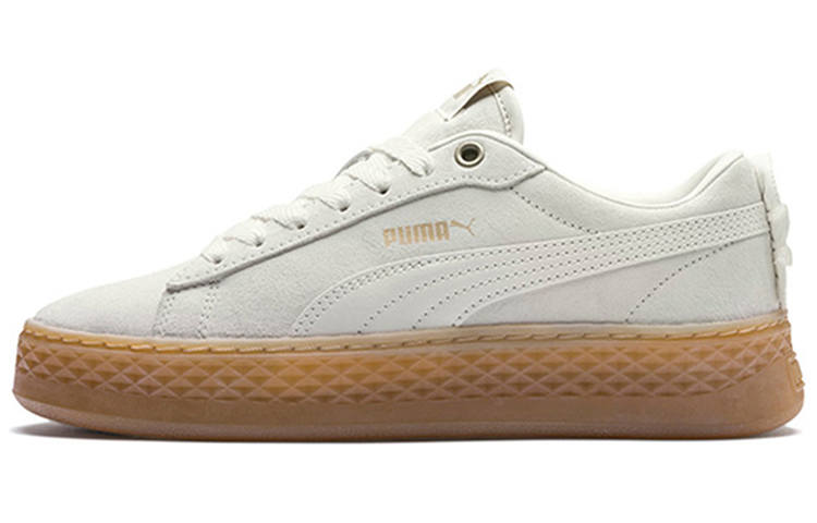 PUMA PUMA Smash Platform Frill 'White Gold' Women's