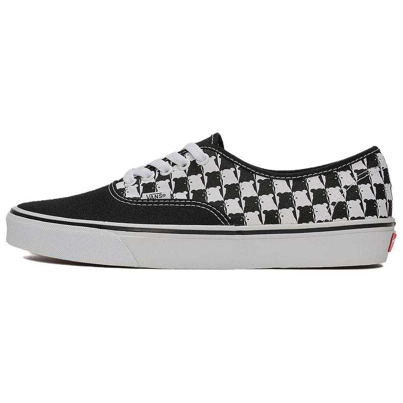 Vans Vans Authentic Low top Skateboard Shoes Unisex Black White