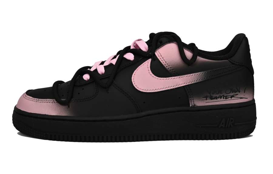 Nike Nike Air Force 1 Slip Resistant Low top Skateboard Shoes Women's Black