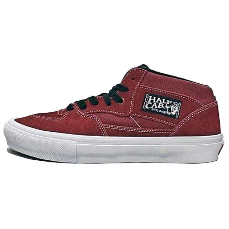 Vans Half Cab Skate Vans 'Burgundy' Women's