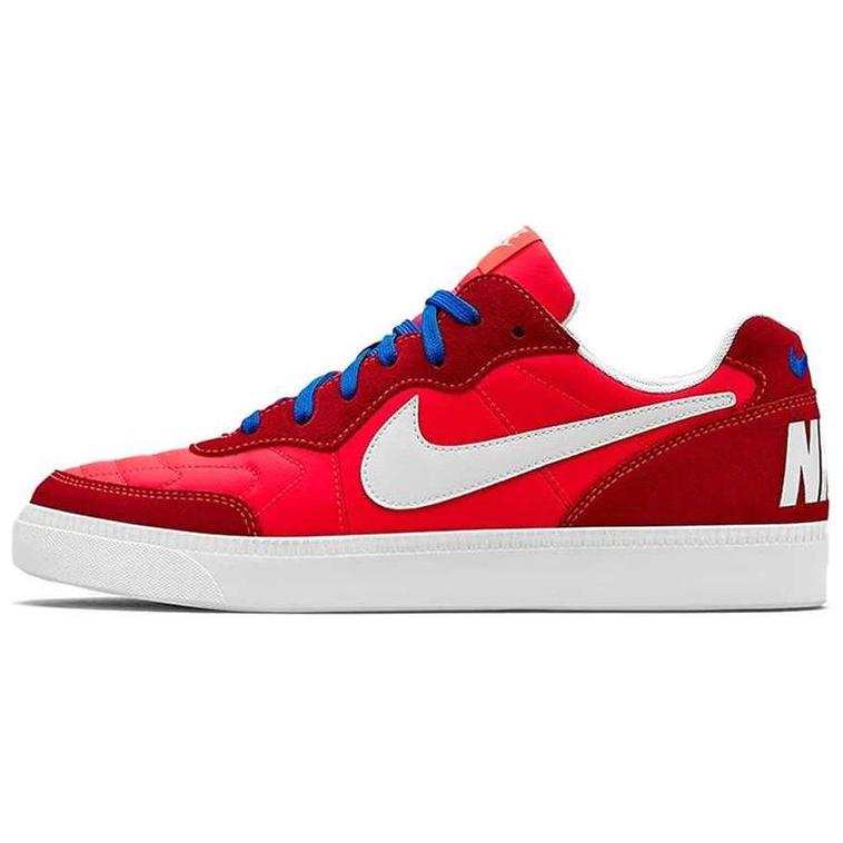 Nike Nike Tiempo Trainer Fashion Cushioning, Wear Resistant Low top Skateboard Shoes Unisex Red