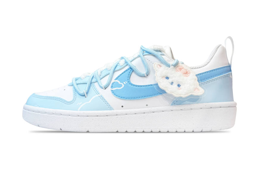 Nike Nike Court Borough Skateboard Shoes Women's Sky Blue