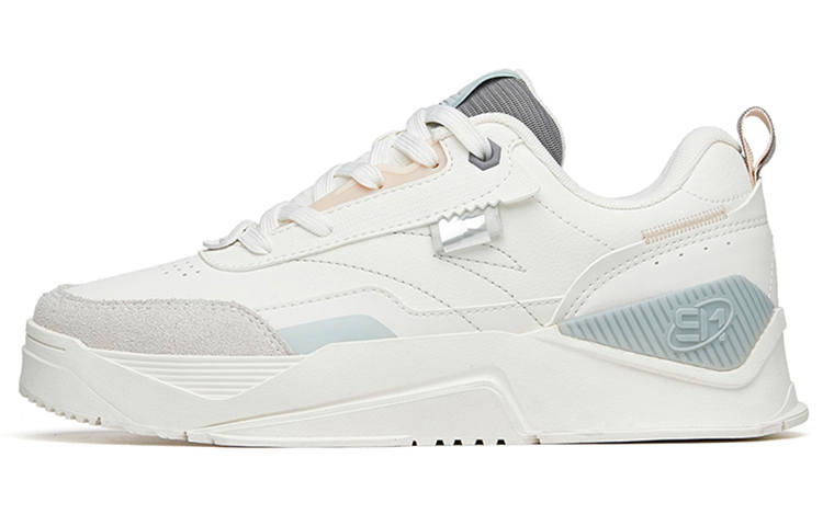 Anta Life Collection Lightweight Low top Skateboard Shoes Women's White Blue