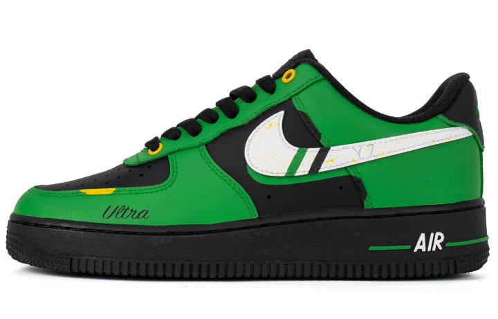Nike Nike Air Force 1 Low top Skateboard Shoes Unisex Green